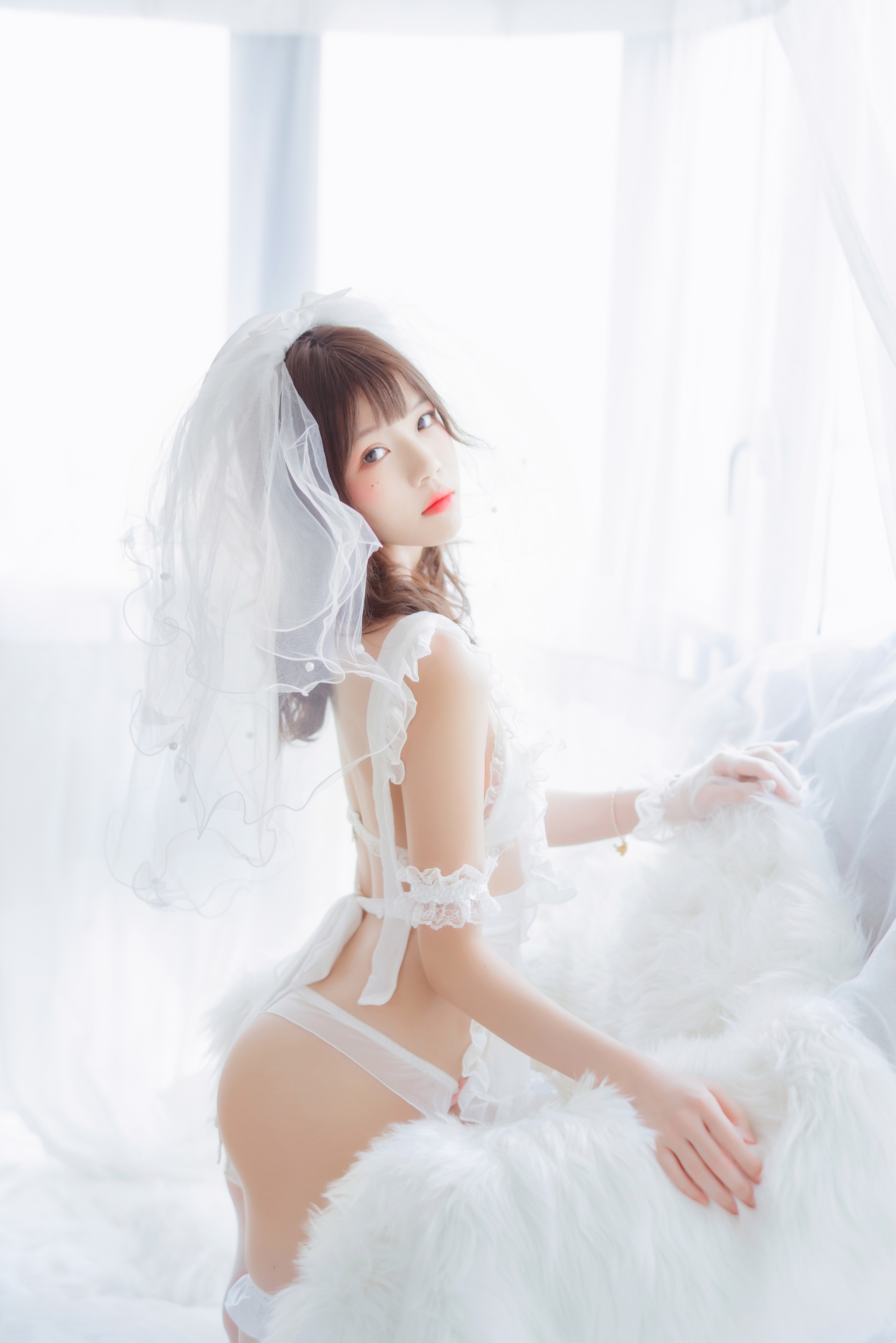 桜桃喵 - NO.058 轻纱 上 [33P]-XikXak